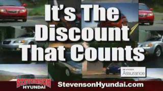 Stevenson Hyundai It's The Discount That Counts!