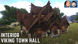 Aaron Longstaff's Viking Town Hall Interior | Ark Survival Evolved