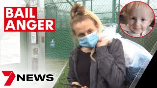 Emma Jade Short walks from prison on bail accused of neglecting toddler son | 7NEWS