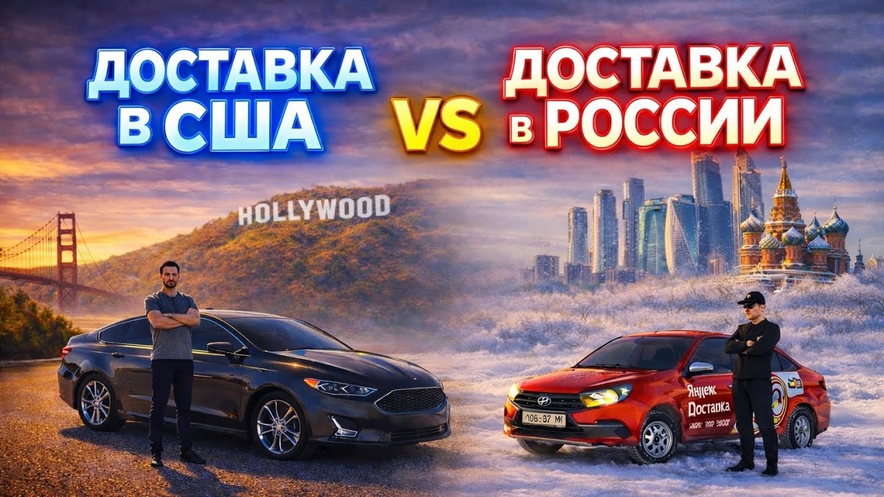РОССИЯ vs США: сколько зарабатывает курьер на самом деле?