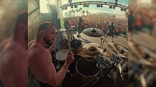 Fox Lake - Live at Warped Tour Long Beach. For The Love Of The Game full drum cam. 