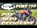 Pot Akrapovic déchicané Duke 790 / without DB Killer