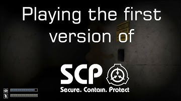 Playing the first version of SCP:CB