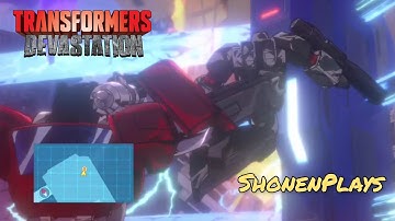 Transformers Devastation Sideswipe vs Megatron Boss Fight | Commander | Xbox One