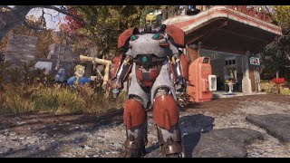 Fallout 76 Alien invader Power Armor set