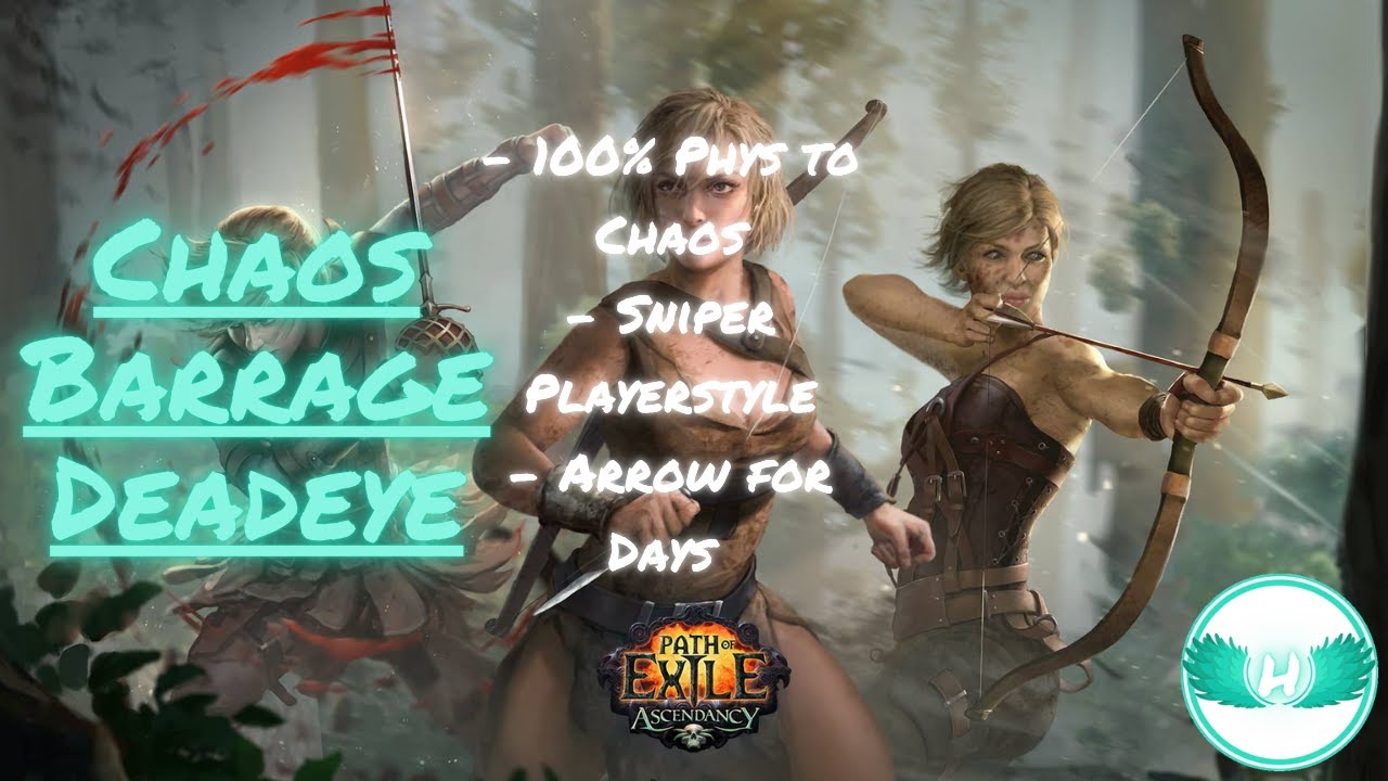 Chaos Barrage Deadeye [Path of Exile 3.27 ready]