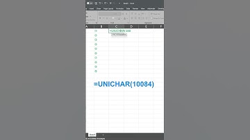 Add Emojis, Symbols & Numbers in Excel with UNICHAR! 🔢💖😁