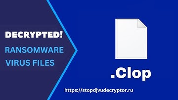 Clop (Cl0p) Ransomware Virus Removal and Encrypted Files Decryption with STOP DJVU Decryptor