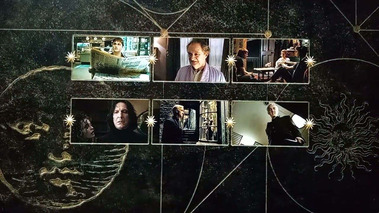 Harry Potter And The Half Blood Prince 2009 DVD (Widescreen Version) Menu Walkthrough