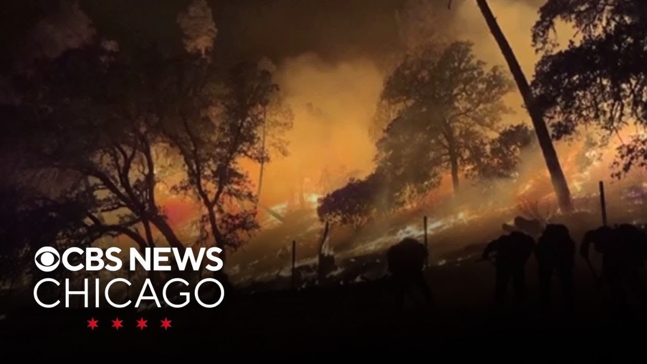 Extreme heat brings dust storms, wildfires to the West - YouTube