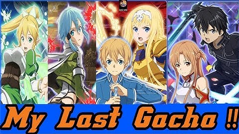 My Last Gacha On SAO MD [ Sword Art Online: Memory Defrag ] !!