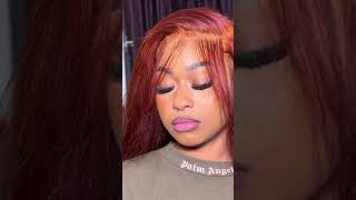 This color is everythingggg 🤩🤩This is your sign to try a reddish brown wig! #shorts #celiehair