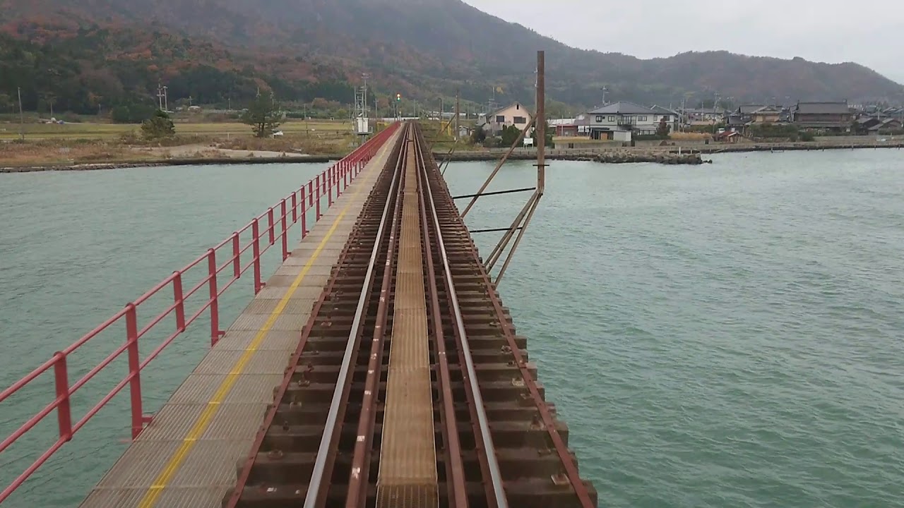 【Cab Ride View】Kyoto Tango Railway 「Tango Kuromatsu」Miyamai Line Tango