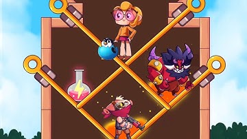 Pull The Pin Save The Girl : New Gameplay Mobile Game