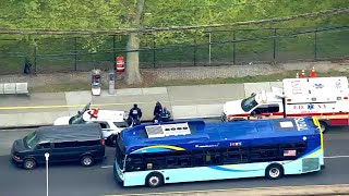 Shots fired at MTA bus, allegedly by irate passenger