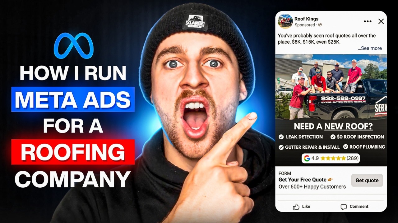 Facebook Ads Tutorial For Roofing Businesses (Step-By-Step) 