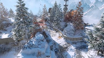 Call of Duty®: Black Ops III Stronghold Combat Axe cross map.