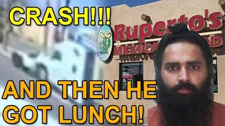 TRUCKER CRASHES INTO 3 CARS, THEN HE GETS LUNCH!!!  || Trucker Talk