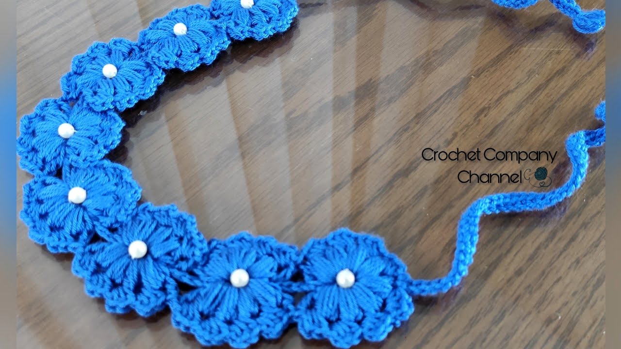 كروشيه بندانه شعر سهله و انيقه #صحبه_الكروشيه