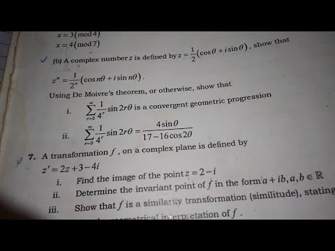 FURTHER COMPLEX NUMBERS - YouTube