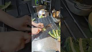 cauliflower cutting youtubeshorts