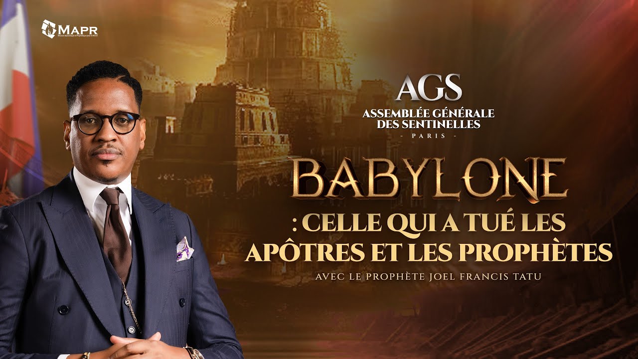 ASSEMBLÉE GÉNÉRALE DES SENTINELLES AVEC LE PROPHÈTE JOEL FRANCIS TATU