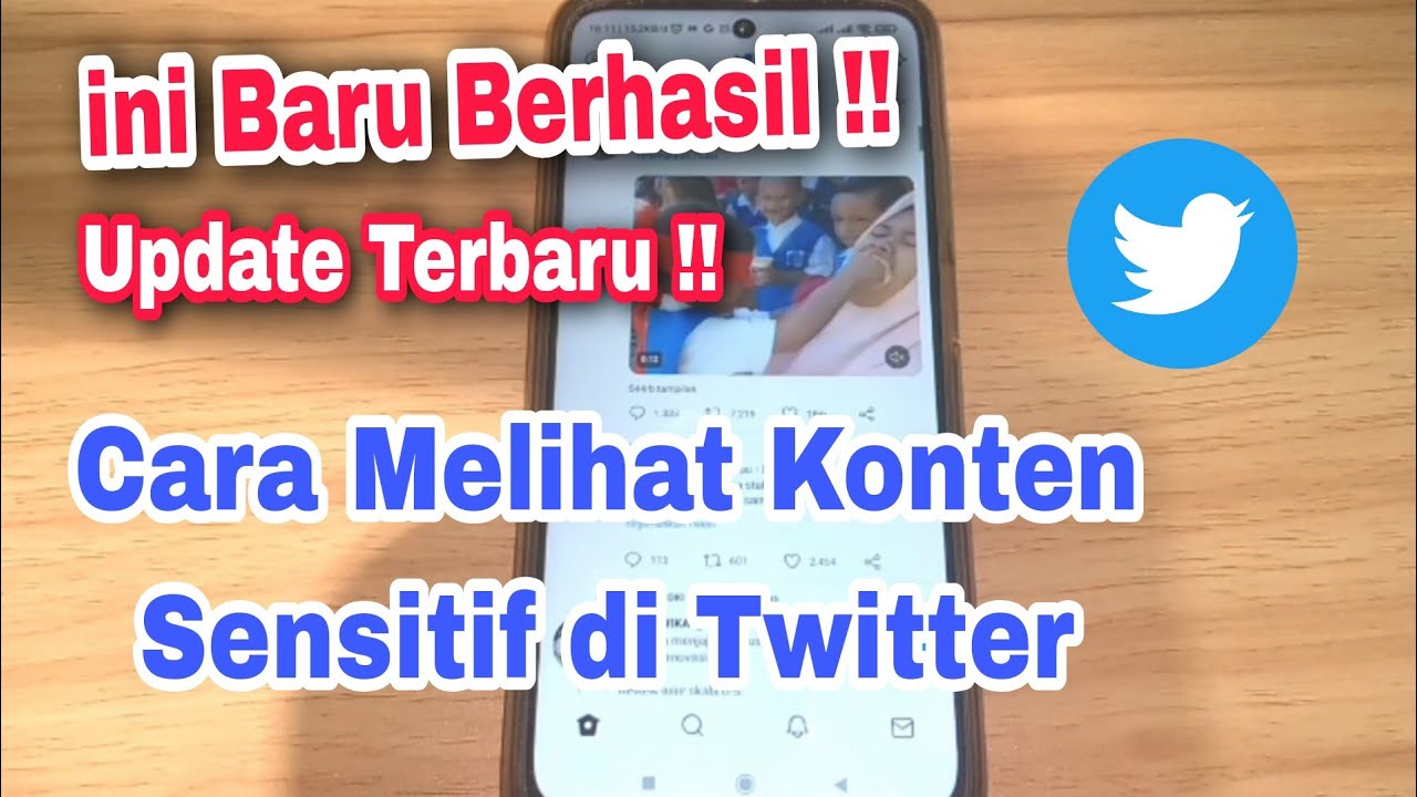 Cara Melihat Konten Sensitif Di Twitter Android 2022 YouTube