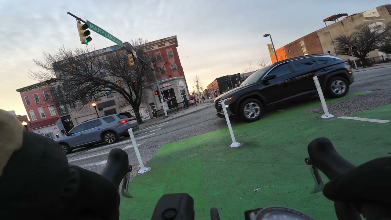 Sunrise Commute Maryland Ave. Jan 12th