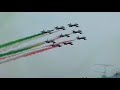 2021 mille miglia freccie tricolori omaggiano  brescia a bassa quota