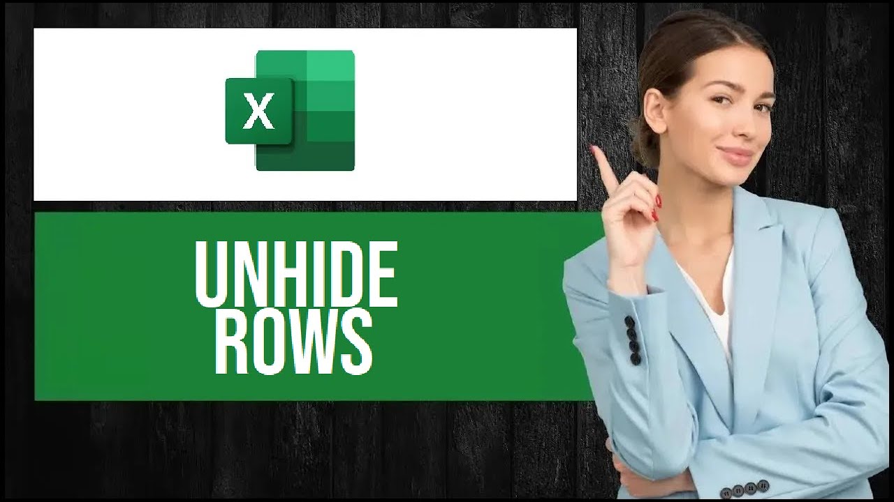 How to Unhide Rows in Excel | Display Hidden Rows - YouTube