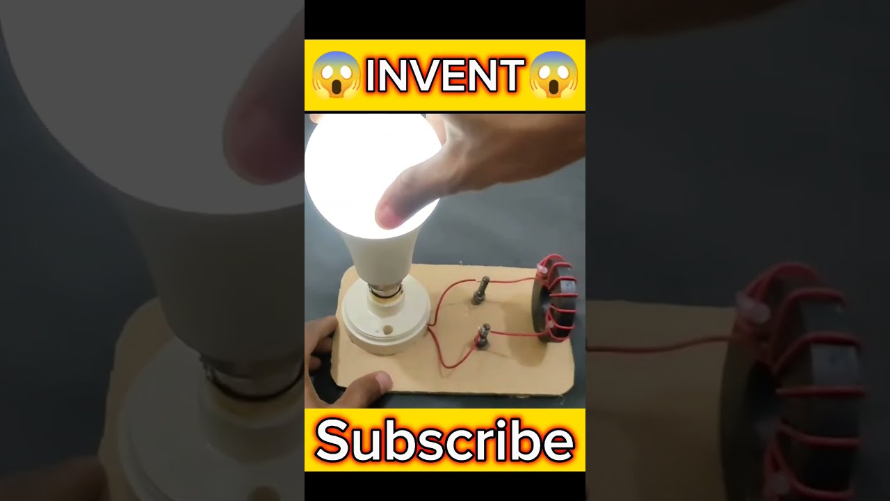 Produce Free Electricity With Magnet At Home Howtomakefreeenergy Experiment Tech Shorts Diy
