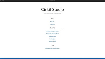 Cirkit Studio Tutorial 1