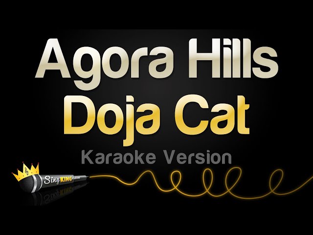 Doja Cat - Agora Hills (Karaoke Version) class=