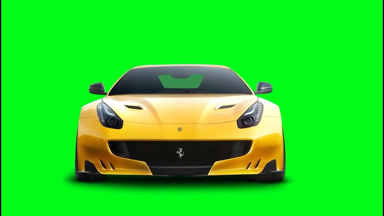 car green screen YouTube