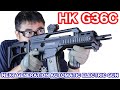 Tokyo Marui G36C Airsoft AEG Rifle  東京マルイ G36C カスタム 次世代電動ガン 再レビュー マック堺のレビュー動画#609