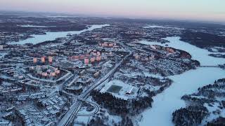 Швеция  с высоты птичьего полета