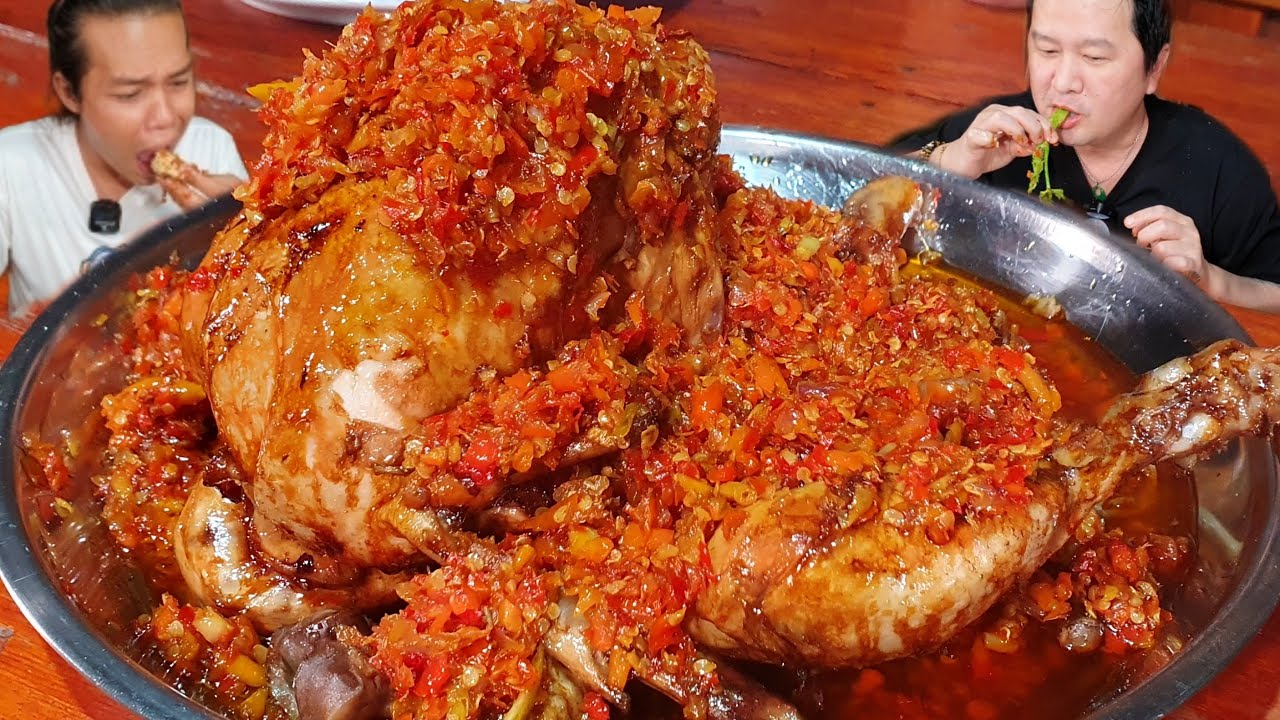 ALEXSANDRO MANDI SAMBAL GELEDEK,,MAS GONDRONG KEPEDESAN !!