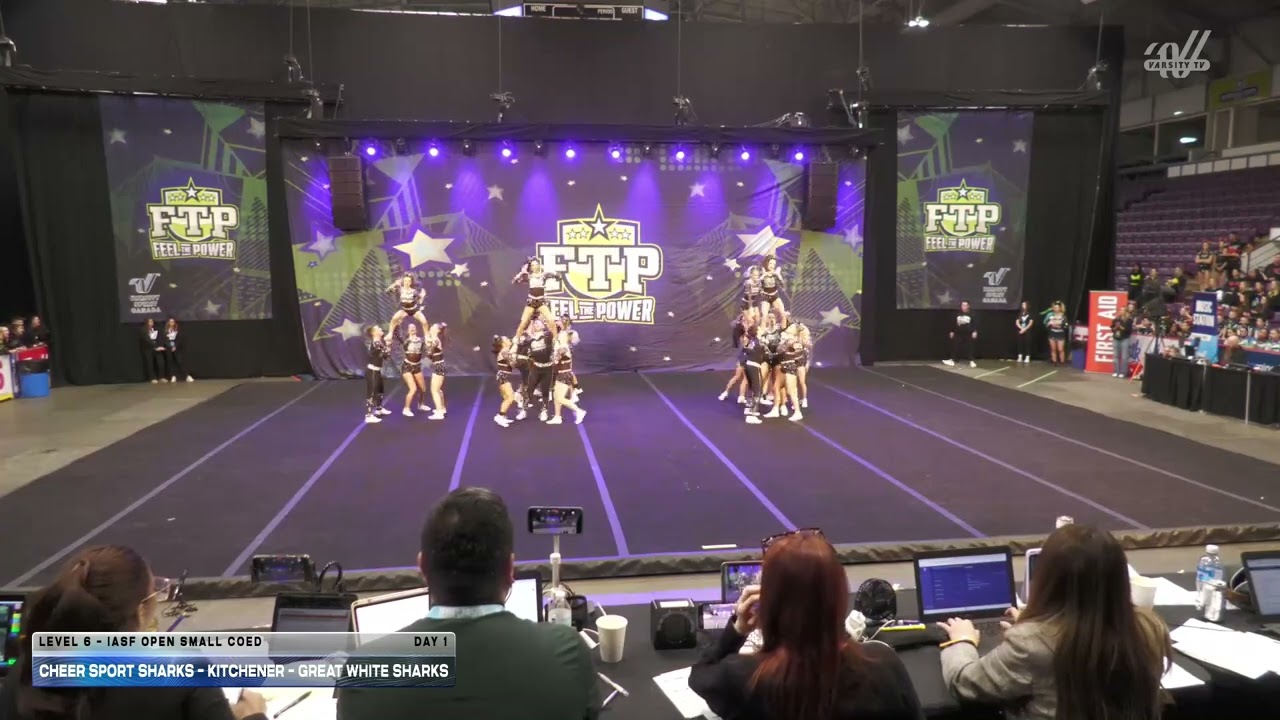 Great Whites IOSC6 - Feel the Power 2026 - Run 1 - Cheer Sports Sharks