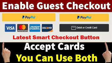 🔥How to Enable PayPal Guest Checkout ? 🔥Account Settings Step by Step Guide