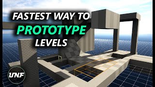 FASTEST Way to Prototype Levels in Unreal Engine 5 | NEW Cube Grid Feature!