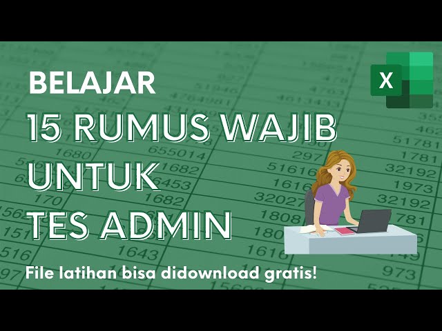 WAJIB BISA! 15 RUMUS EXCEL UNTUK TES ADMIN DAN SELEKSI KERJA (2021) class=