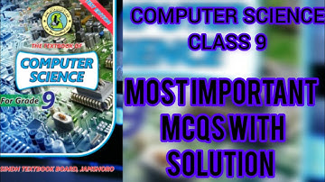 Computer science class 9 ||Most important MCQS || Solved|| Sindh Board