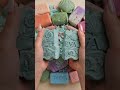 THEVA Ocean Clay Ripple Soap with Seashell Design | Ultimate ASMR Soap Crush