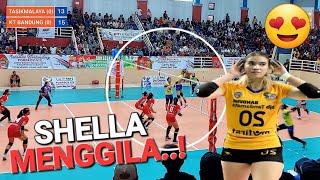 Spike Edann Shella Yollasalsa Aulia Guncang Sanger Nindi Proliga 2023 Bandung Tasikmalaya Porprov