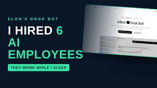 Elon's Grok Bot Just Gave Me 6 AI Employees. They Work While I Sleep.