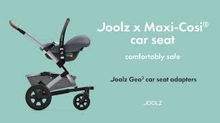 gebouw Confronteren Extractie Joolz x Maxi-Cosi®️ car seat • How to • Accessories • Joolz Geo² upper +  lower car seat adapters - YouTube