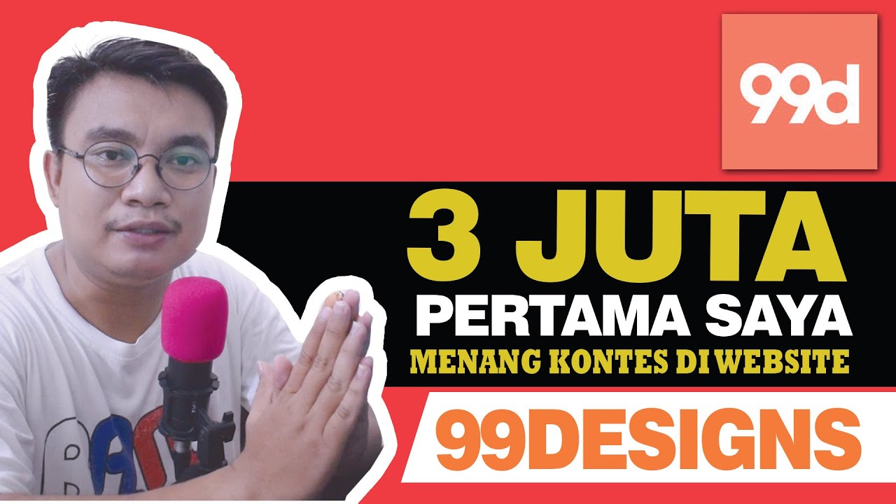 Menang kontes desain logo di 99designs