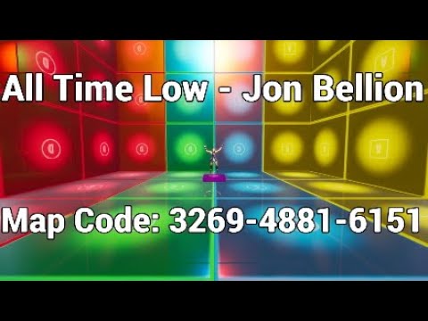 All Time Low Jon Bellion Map Code 3269 4881 6151 Fortnite Music Blocks Youtube - roblox song id for all time low