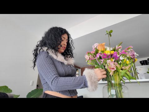 Un día conmigo arreglando flores y platicando de la vida 🌸