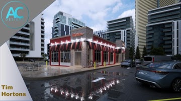 Tim Hortons | Revit Architecture | Twinmotion Tutorial